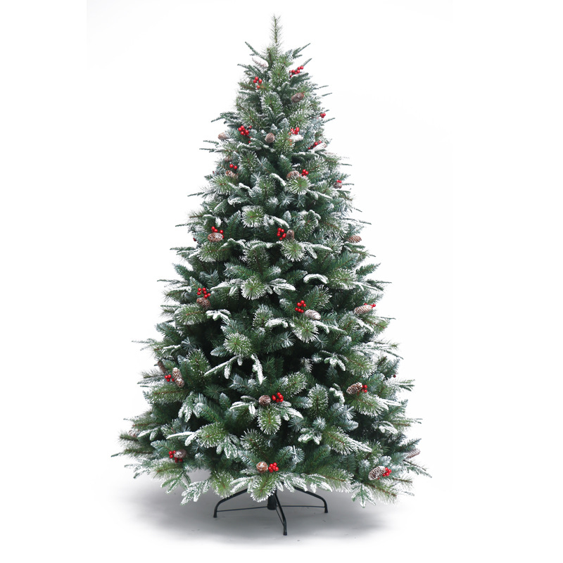 RED BERRY PVC CHRISTMAS TREE